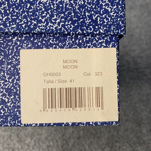 Paloma Wool Thong Sandals Moon Moon Leather Brown Blue Size 41 EU / 10.5 US - Picture 13 of 13